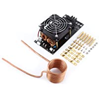 Akozon ZVS Módulo de Calefacción de Bajo Voltaje- DC12-36V 20A 1000W Placa de Calentamiento de Inducción con Ventilador…